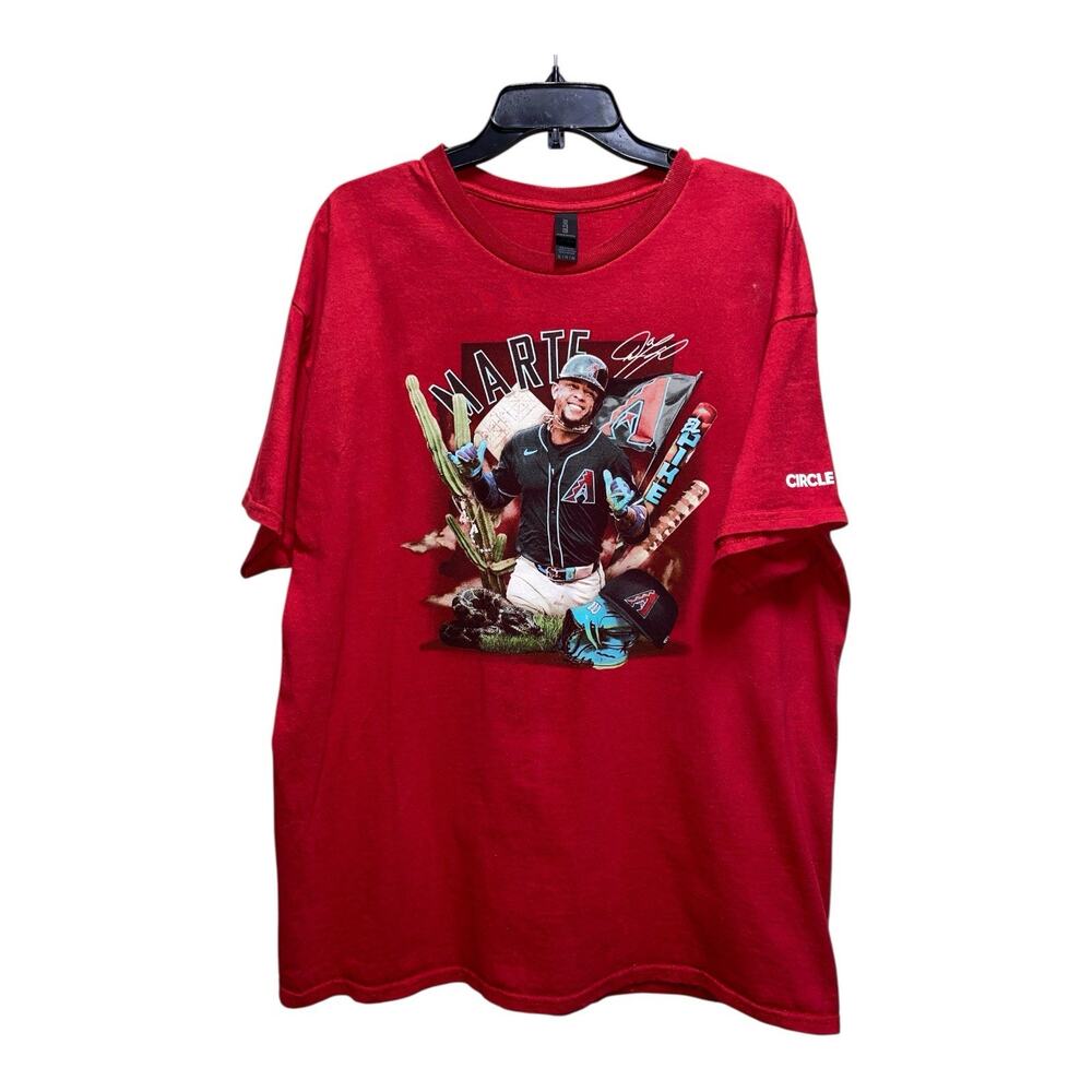 Arizona Diamondbacks MLB Ketel Marte Player T-Shirt Adult Size XL (SGA‎ 9-28-24)